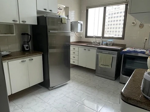 Apartamento Praia do Tombo com 215m², 3 Dormitórios, 2 Suítes, 2 Vagas Demarcadas, Piscina, Portaria 24h, Academia, Sauna, Churrasqueira e M - Foto 15