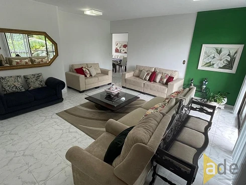 Apartamento Praia do Tombo com 215m², 3 Dormitórios, 2 Suítes, 2 Vagas Demarcadas, Piscina, Portaria 24h, Academia, Sauna, Churrasqueira e M - Apartamento em Tombo, Guarujá - Foto 3