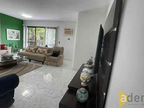 Apartamento Praia do Tombo com 215m², 3 Dormitórios, 2 Suítes, 2 Vagas Demarcadas, Piscina, Portaria 24h, Academia, Sauna, Churrasqueira e M - Apartamento em Tombo, Guarujá - Foto 4