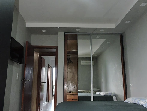 Excelente Apartamento, 214m² com 4 Suítes - Praia do Tombo e Poucos Metros da Praia de Astúrias - Guarujá - Foto 23