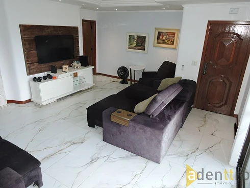 Excelente Apartamento, 214m² com 4 Suítes - Praia do Tombo e Poucos Metros da Praia de Astúrias - Guarujá - Apartamento em Tombo, Guarujá - Foto 3