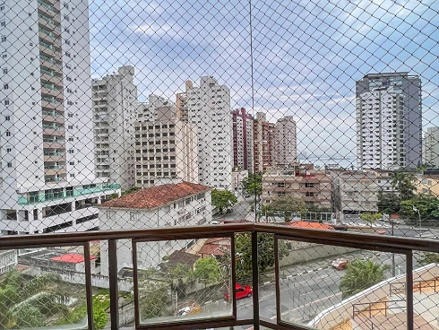 Excelente Apartamento, 214m² com 4 Suítes - Praia do Tombo e Poucos Metros da Praia de Astúrias - Guarujá - Apartamento em Tombo, Guarujá - Foto 5