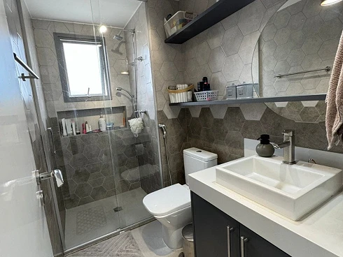Skyline Joquey Apartamento de 79m², Acabamento Impecável, 2 Dormitórios, 1 Suíte, 1 Vaga, Vista Livre, Lazer Completo e ao Lado do Metrô But - Foto 13
