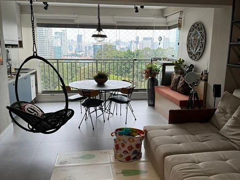 Skyline Joquey Apartamento de 79m², Acabamento Impecável, 2 Dormitórios, 1 Suíte, 1 Vaga, Vista Livre, Lazer Completo e ao Lado do Metrô But - Foto 8
