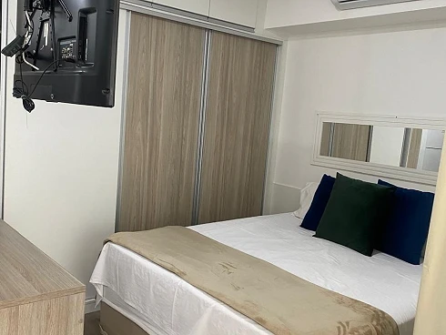 Studio Novo no London SP Residences com 34m² ao Lado da Faculdade Mackenzie e Metrô Higienópolis, 1 Vaga, Ar Condicionado e Lazer - Foto 10