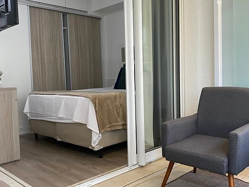 Studio Novo no London SP Residences com 34m² ao Lado da Faculdade Mackenzie e Metrô Higienópolis, 1 Vaga, Ar Condicionado e Lazer - Foto 12