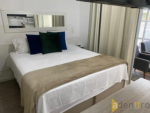 Studio Novo no London SP Residences com 34m² ao Lado da Faculdade Mackenzie e Metrô Higienópolis, 1 Vaga, Ar Condicionado e Lazer - Foto 14