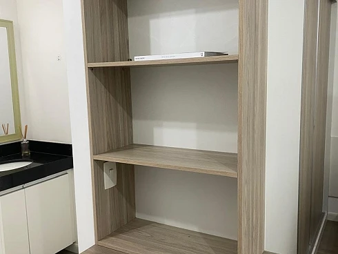 Studio Novo no London SP Residences com 34m² ao Lado da Faculdade Mackenzie e Metrô Higienópolis, 1 Vaga, Ar Condicionado e Lazer - Foto 15