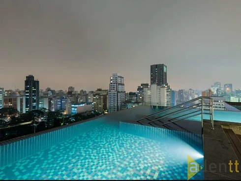 Studio Novo no London SP Residences com 34m² ao Lado da Faculdade Mackenzie e Metrô Higienópolis, 1 Vaga, Ar Condicionado e Lazer - Foto 30