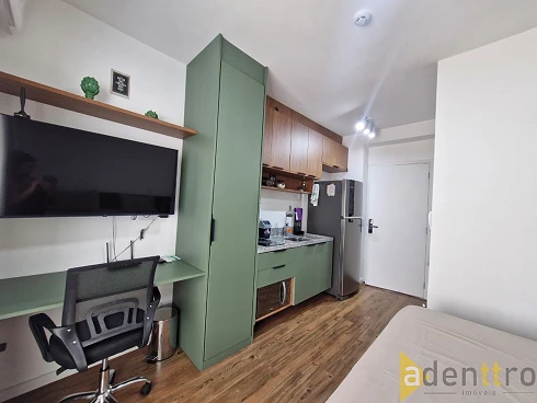 Studio no Verde Panorama com 25m², Fácil Acesso Marginal Pinheiros e Bom para Quem Trabalha ou Estuda na Usp e Região do Butantã - Apartamento em Butantã, São Paulo - Foto 3
