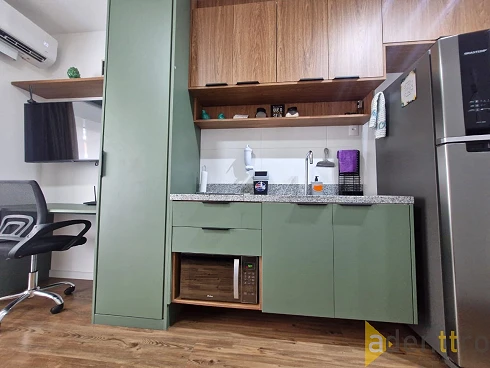 Studio no Verde Panorama com 25m², Fácil Acesso Marginal Pinheiros e Bom para Quem Trabalha ou Estuda na Usp e Região do Butantã - Apartamento em Butantã, São Paulo - Foto 4