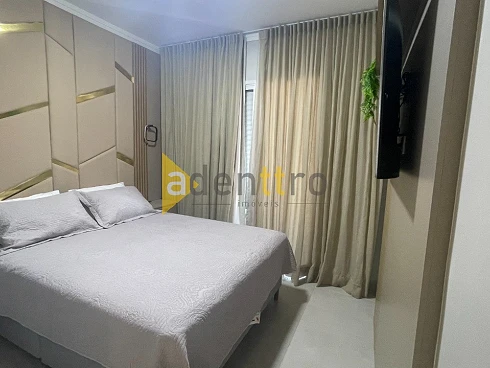 Apartamento no Residencial Acqua Mare, Praia Grande, Aviação, 143m², Vista Espetacular, Totalmente Mobiliado, 3 Suítes, 3 Vagas Demarcadas, - Foto 21