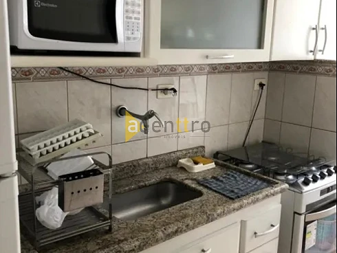 Apartamento Tipo Kitnet no Embaré em Santos com 1 Vaga Suficiente, Próximo a Praia, Comércio ao Lado - Foto 9