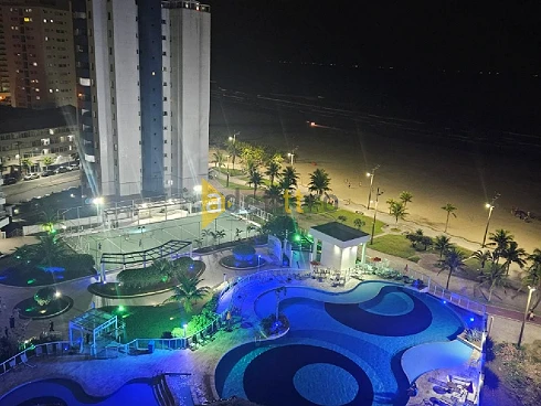 Apartamento 3 Quartos 1 Suíte, Varanda com Churrasqueira, Vista Mar, Andar Alto, 2 Vagas, Pé na Areia e Estrutura de Clube - Foto 14