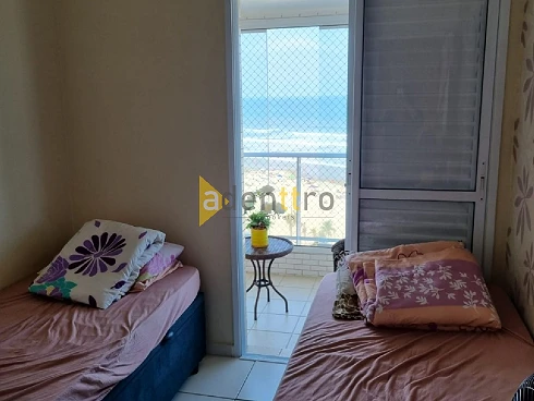 Apartamento 3 Quartos 1 Suíte, Varanda com Churrasqueira, Vista Mar, Andar Alto, 2 Vagas, Pé na Areia e Estrutura de Clube - Foto 16