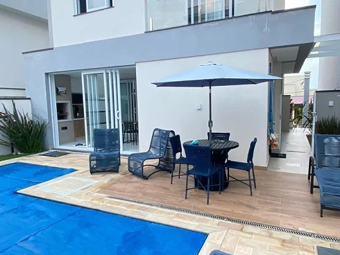 Linda Casa em Condomínio Fechado, Bella Città, Mogi das Cruzes, com Lazer Completo, Casa com 3 Amplos Dormitórios sendo 1 Master com Hidro - Casa em Fazenda Rodeio, Mogi das Cruzes - Foto 3
