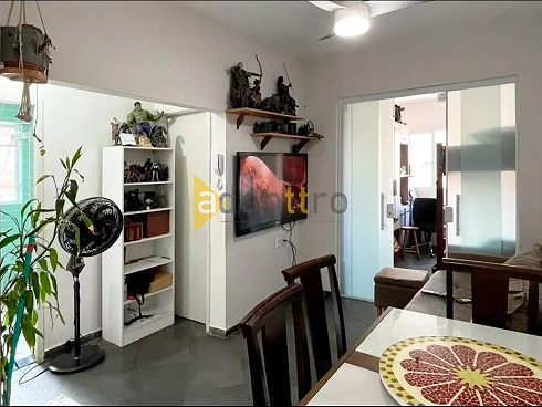 Apartamento 2 Dormitórios, 1 Cozinha, 1 Sala, 1 Vaga Colativa Insuf, Embaré - Santos, Localização Privilegiada - Apartamento em Embaré, Santos - Foto 1