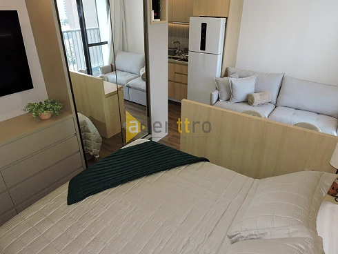 Apartamento Studio By Passarelli em Pinheiros, Completo e com Móveis de Qualidade, Lazer Completo e Segurança com Portaria 24h - Foto 28