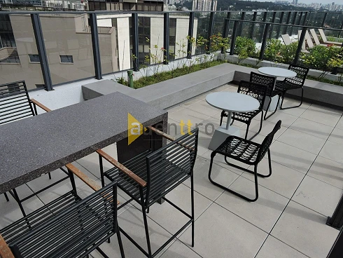 Apartamento Studio By Passarelli em Pinheiros, Completo e com Móveis de Qualidade, Lazer Completo e Segurança com Portaria 24h - Foto 49