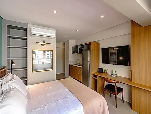 Studio Mobiliado 27m² no Oscar Itaim - Itaim Bibi - Foto 19