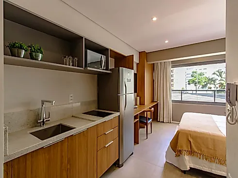 Studio Mobiliado 27m² no Oscar Itaim - Itaim Bibi - Foto 8