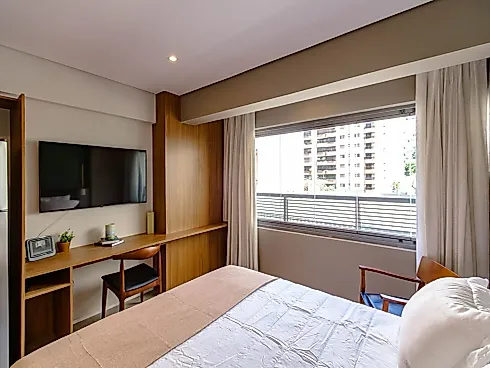 Studio Mobiliado 27m² no Oscar Itaim - Itaim Bibi - Foto 9