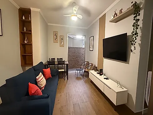 Apartamento em Embaré, Santos