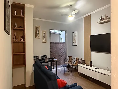 Apartamento em Embaré, Santos