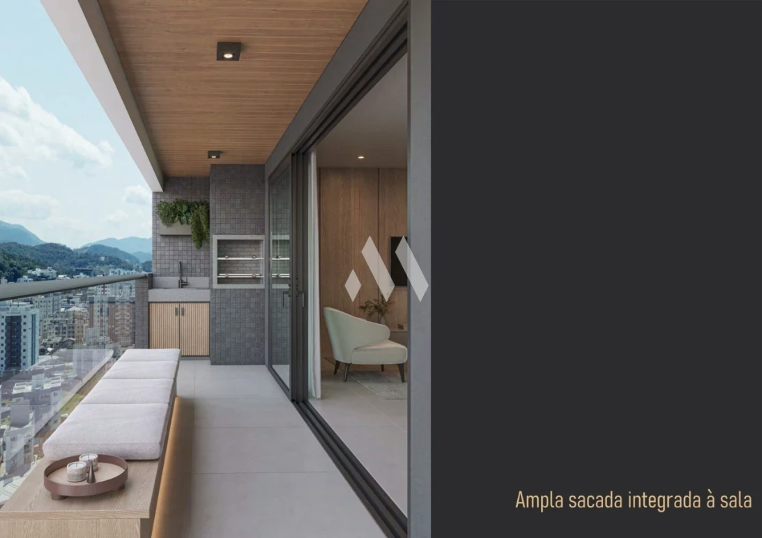 Apartamento em Pagani, Palhoça. 3 quartos, 11595m². Imagem 4 de 15