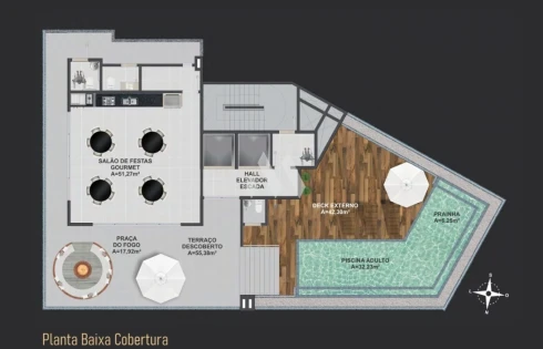 Apartamento em Pagani, Palhoça
