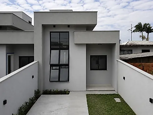 Casa Geminada 3 Quartos sendo 1 Suíte - Bela Vista - Casa geminada em Bela Vista, Palhoça - Foto 4