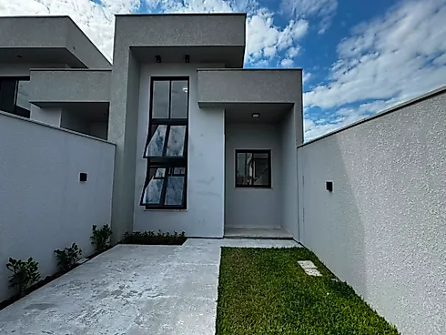 Casa Geminada 3 Quartos sendo 1 Suíte - Bela Vista - Casa geminada em Bela Vista, Palhoça - Foto 3