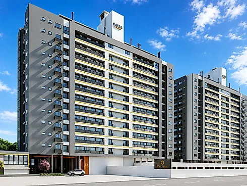 Apartamento 2 Quartos Demi-Suíte - Pedra Branca - Apartamento em Pagani, Palhoça - Foto 1