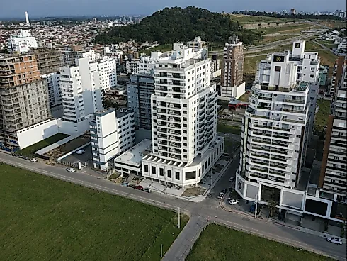 Apartamento 3 Quartos com 2 Suíte e 106m² - Pedra Branca - Apartamento em Pedra Branca, Palhoça - Foto 2