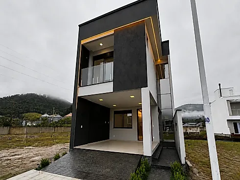 Casa Condomínio no Blue Clube - Deltaville - Casa em condomínio em Beira Rio, Biguaçu - Foto 3