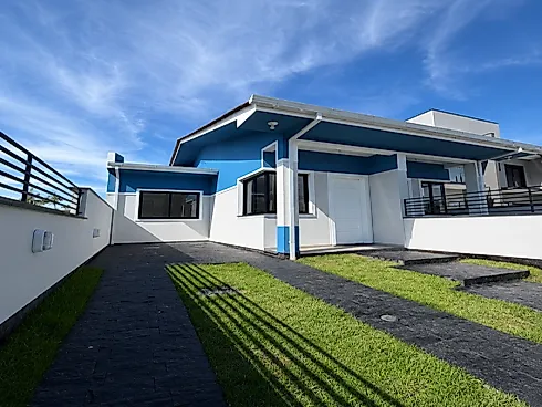 Casa Geminada - 2 Quartos sendo - Lot. Novo Horizonte - Casa geminada em Forquilhas Leste, São José - Foto 3