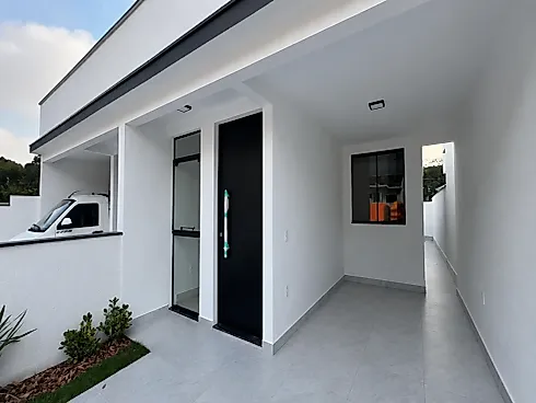 Casa 2 Quartos - Loteamento Novo Horizonte - Casa geminada em Forquilhas Leste, São José - Foto 3