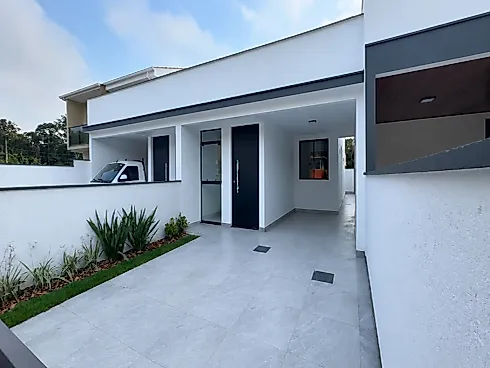 Casa 2 Quartos - Loteamento Novo Horizonte - Casa geminada em Forquilhas Leste, São José - Foto 2