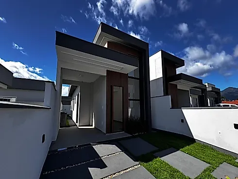 Casa 2 Quartos 1 Suíte - Alto Aririu - Casa em Alto Aririú, Palhoça - Foto 2