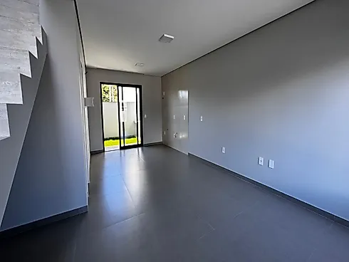 Sobrado 2 Quartos sendo 2 Suítes - Novo Horizonte - Sobrado geminado em Forquilhas Leste, São José - Foto 5