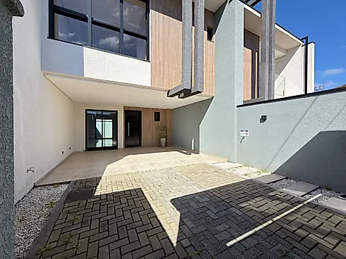 Sobrado à Venda em São José dos Pinhais | 3 Quartos, Suíte, Terraço, Energia Solar e Automação Alexa no Afonso Pena - Casa em Afonso Pena, São José dos Pinhais - Foto 2