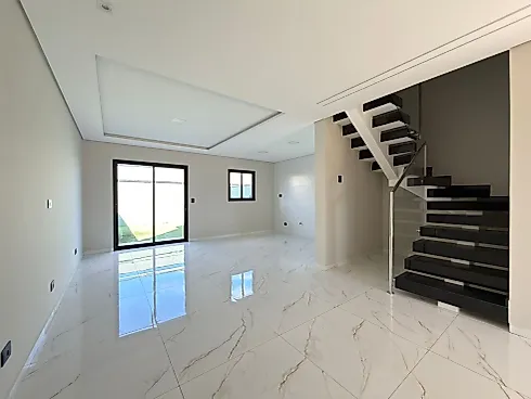 Sobrado à Venda em São José dos Pinhais | 3 Quartos, Suíte, Terraço, Energia Solar e Automação Alexa no Afonso Pena - Casa em Afonso Pena, São José dos Pinhais - Foto 5