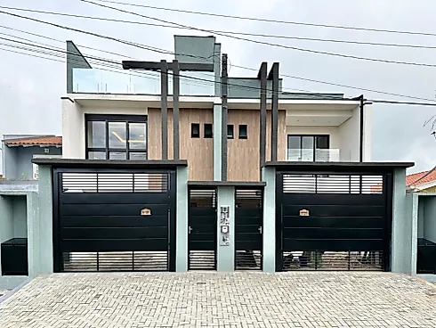 Sobrado geminado em Afonso Pena, São José dos Pinhais