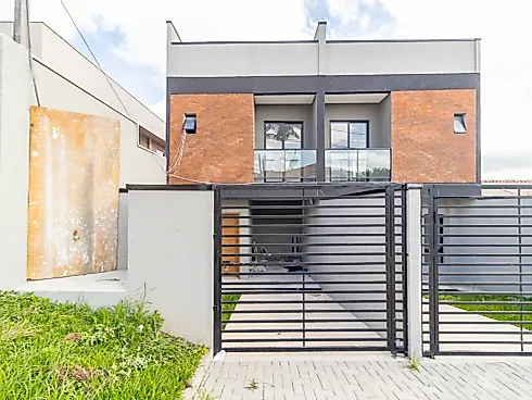 Sobrado 3 Quartos com 1 Suite no Residencial Santorini-Xaxim - Sobrado geminado em Xaxim, Curitiba - Foto 2