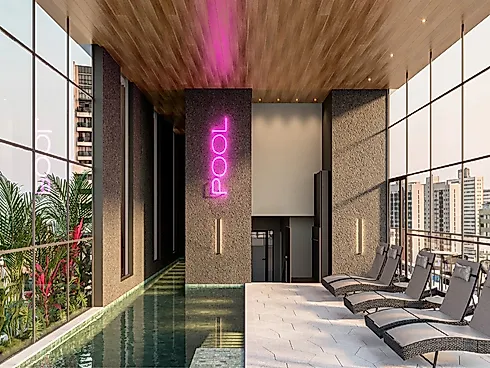Apartamento com 37m² - Centro - Foto 9
