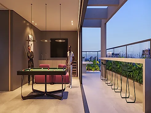 Apartamento 2 Quartos com Suíte à Venda no Portão Curitiba | 81 m² | Kóra - Apartamento em Portão, Curitiba - Foto 4