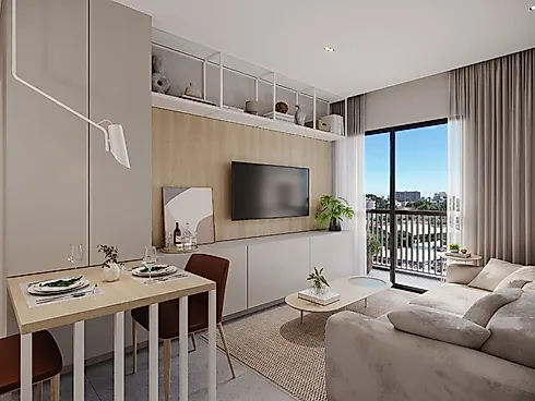 Apartamento 2 Quartos com Suíte no Alto da Glória | 56 m² | Moní - Apartamento em Alto Da Glória, Curitiba - Foto 4