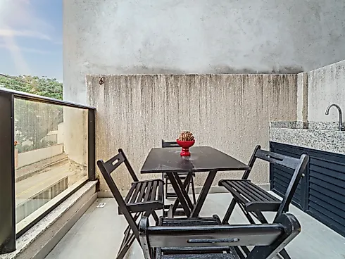 Apartamento 2 Quartos com Suíte e Churrasqueira a 1 Quadra do Mar em Mariscal – Bombinhas/SC - Foto 13