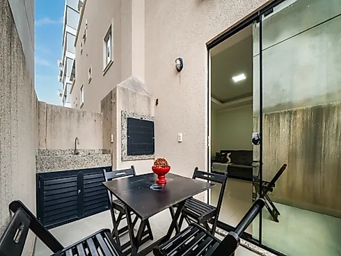 Apartamento 2 Quartos com Suíte e Churrasqueira a 1 Quadra do Mar em Mariscal – Bombinhas/SC - Foto 14