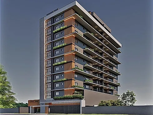 Aris 390 Residence - Apartamento em São Pedro, São José Dos Pinhais - Foto 3